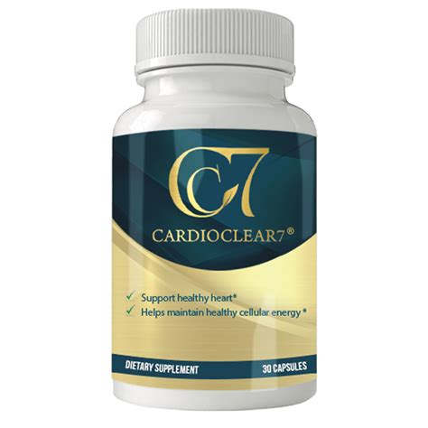 Cardio clear 7 - Cardio Clear 7 is a dietary supplement that claims to support a healthy heart and cellular energy with CoQ10, Shilajit and PQQ. It offers quantity …